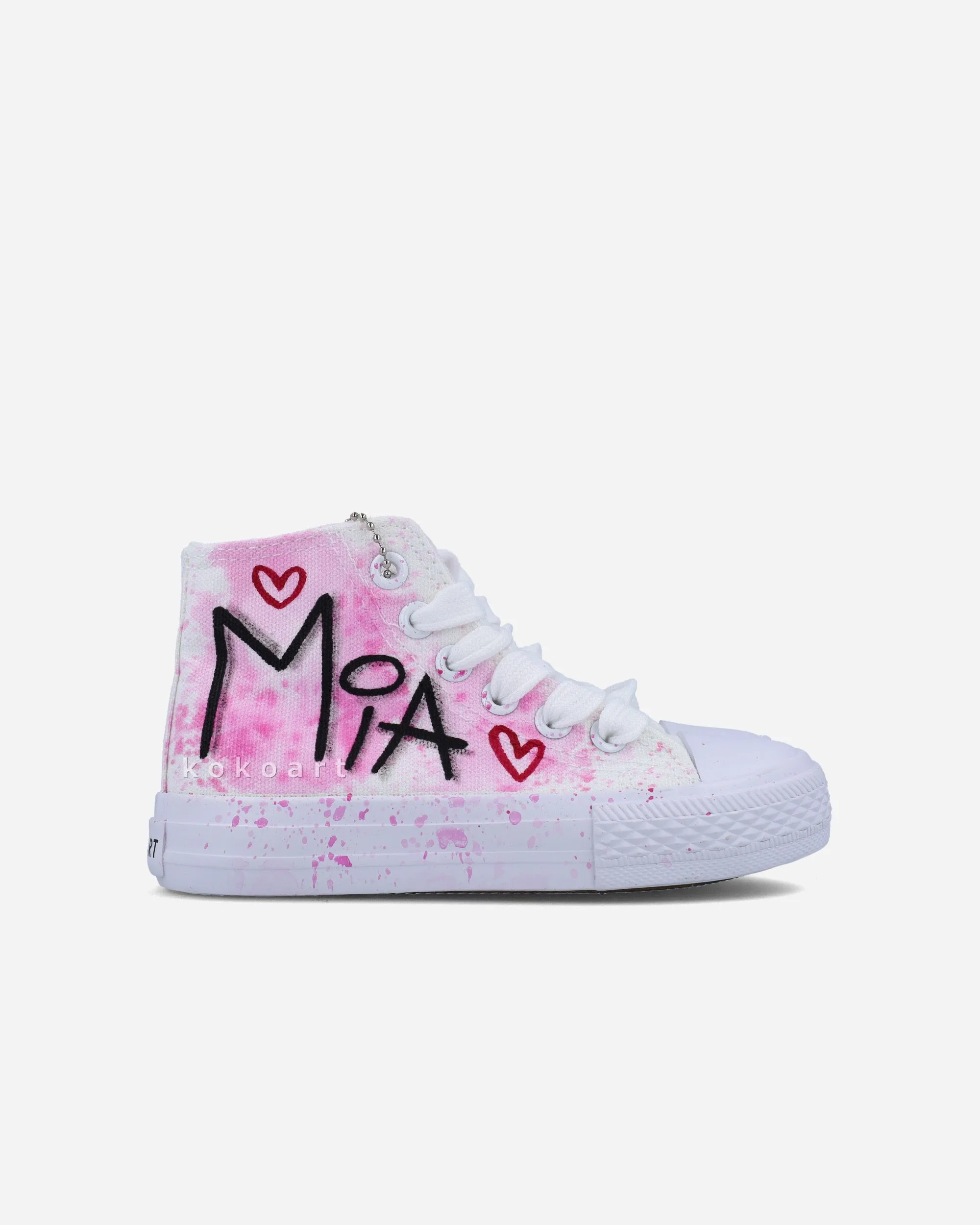 Teddy Bear Hand Painted Shoes