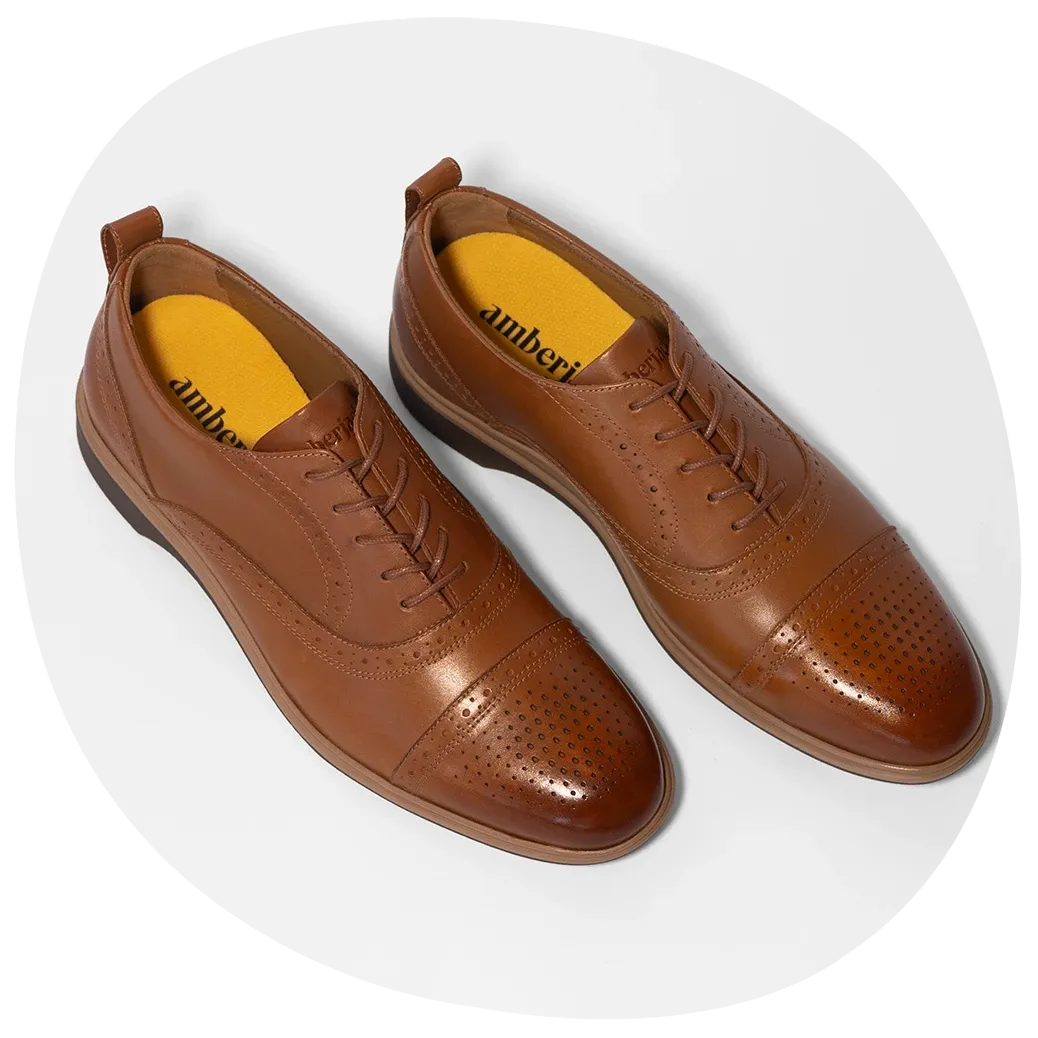 The Cap-Toe (Honey)