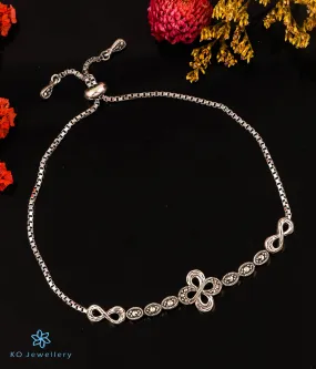 The Sparkling Fleur Silver Marcasite Bracelet