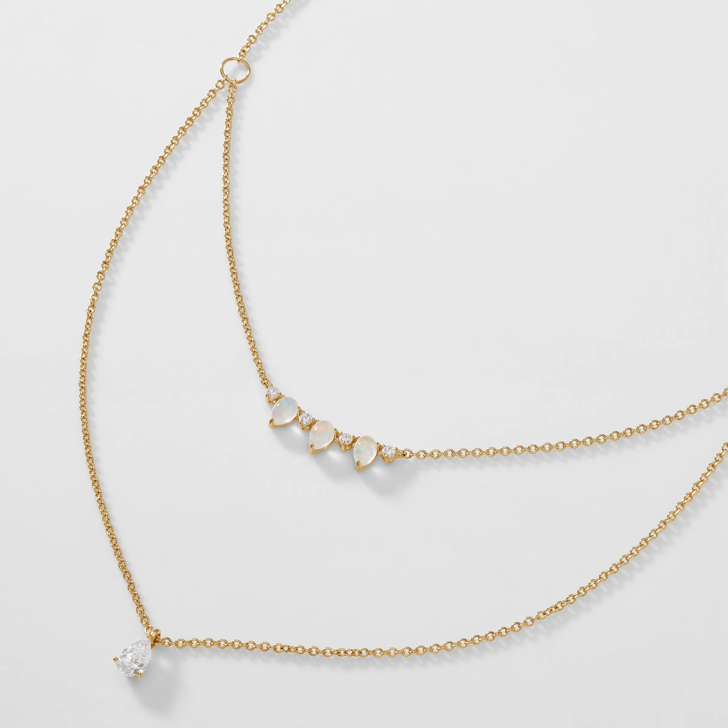 VANESSA DOUBLE ROW NECKLACE