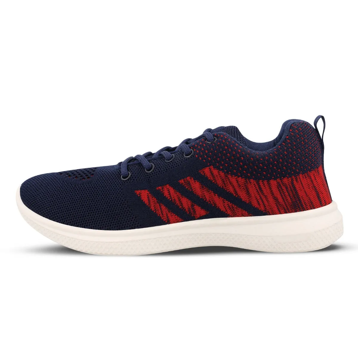 Walkaroo Boys Lace-up Training Shoes - WS3054 Navy Blue Red