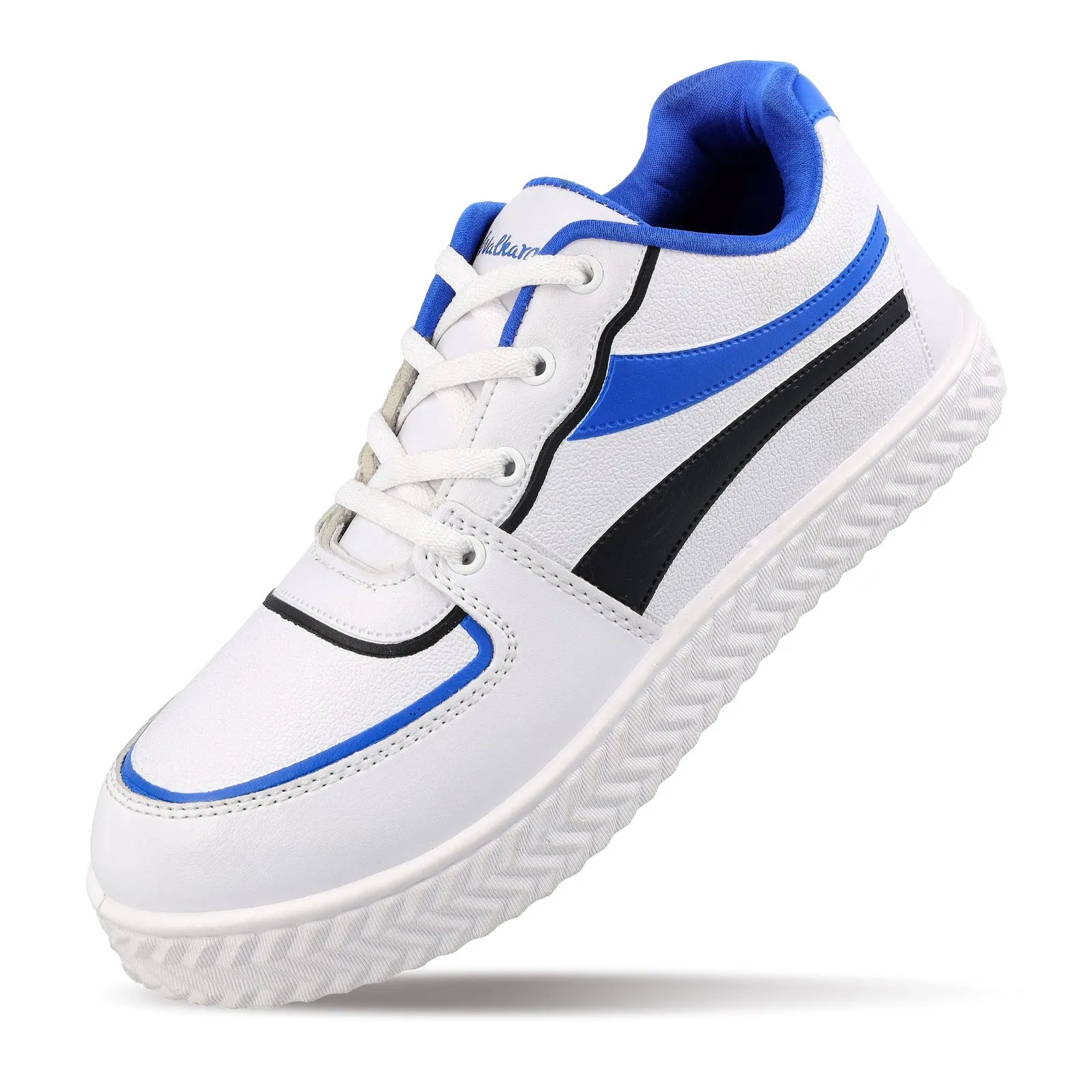 Walkaroo Boys Shoes - WK362 White Blue