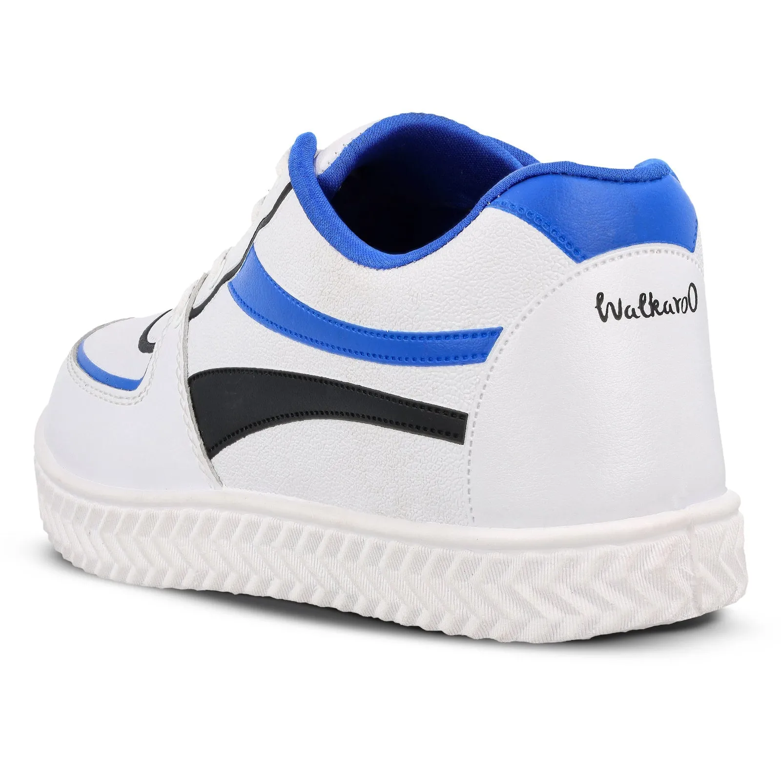 Walkaroo Boys Shoes - WK362 White Blue