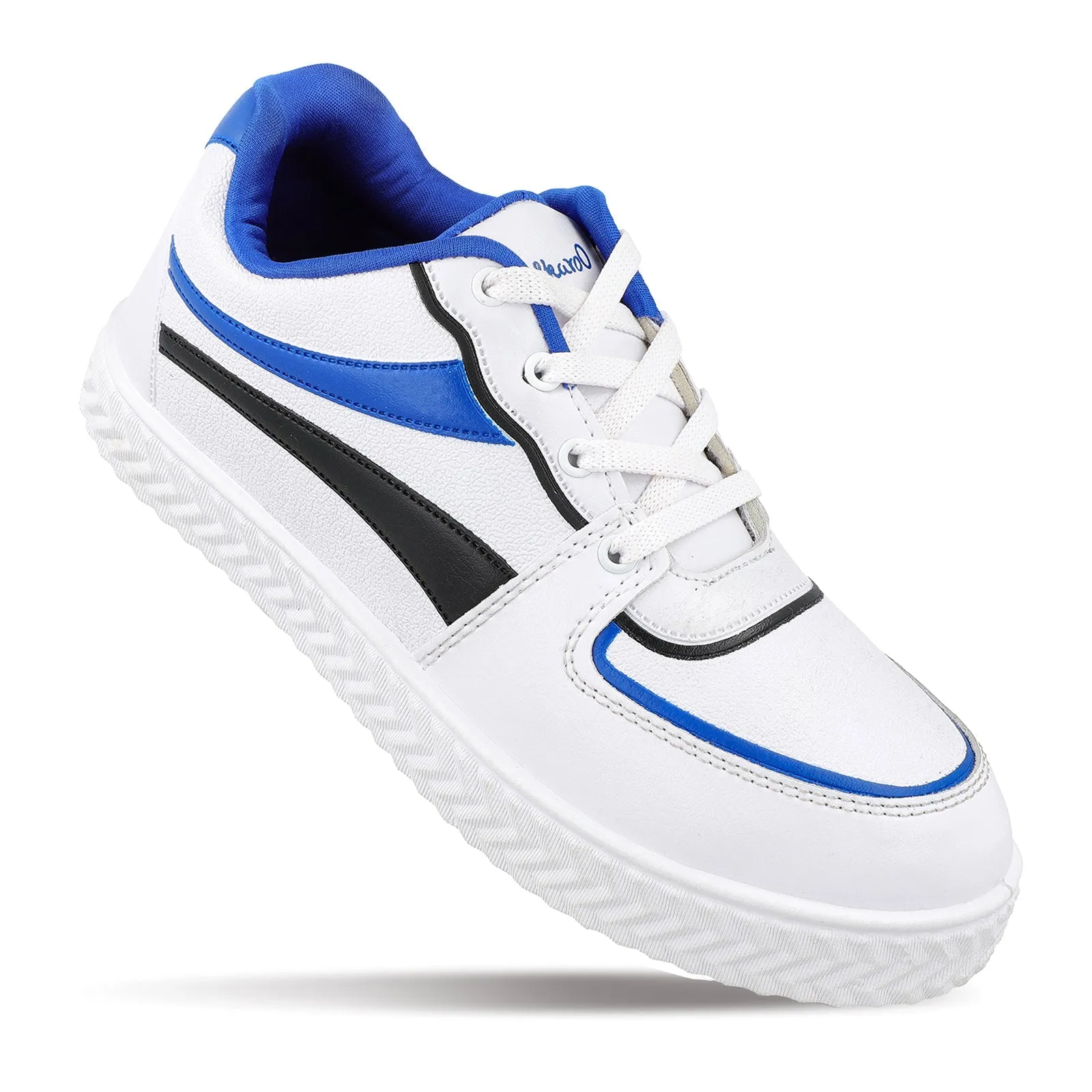 Walkaroo Boys Shoes - WK362 White Blue